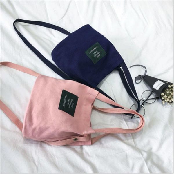 

women canvas handbag female cloth shoulder bag environmental storage reusable foldable eco grocery totes waist bags