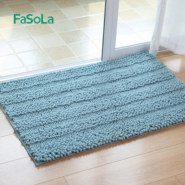 

bath mats entry home bedroom door mat bathroom non-slip thickening living room chenille