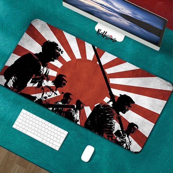 

mouse pads & wrist rests japanese bushido samurai gamer keyboard pad computer anime mousepad gaming mat desk accessories diy table