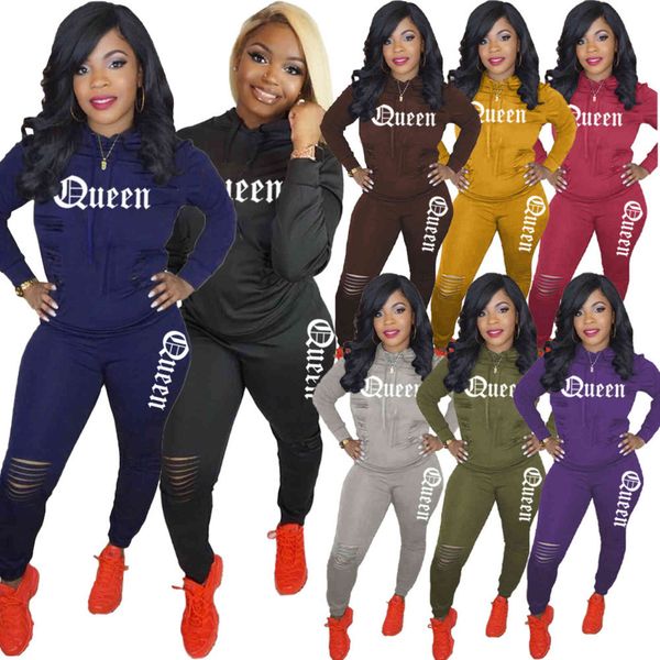 

c1011 autumn suit women's fashion leisure sports two piece set, Gray