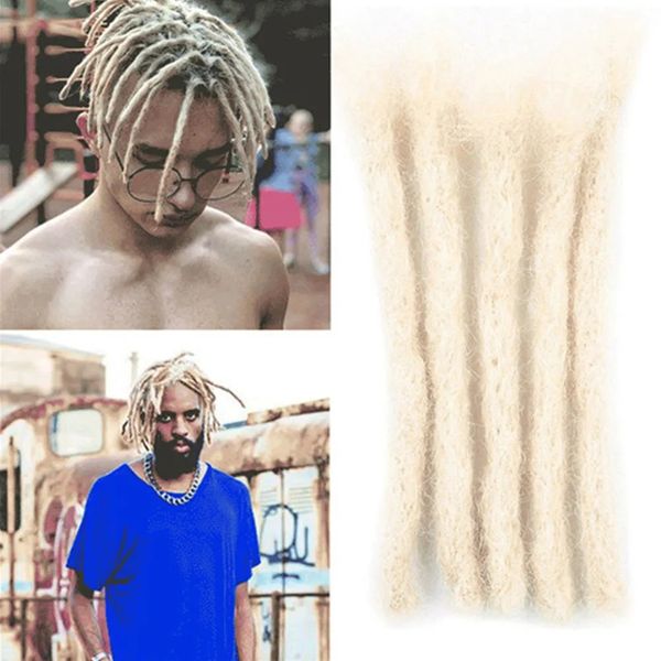 

2022 women and men braid black hair african dirty reggae nepalese braids rope felt fine hair silk headdress braided hairs 10 inches