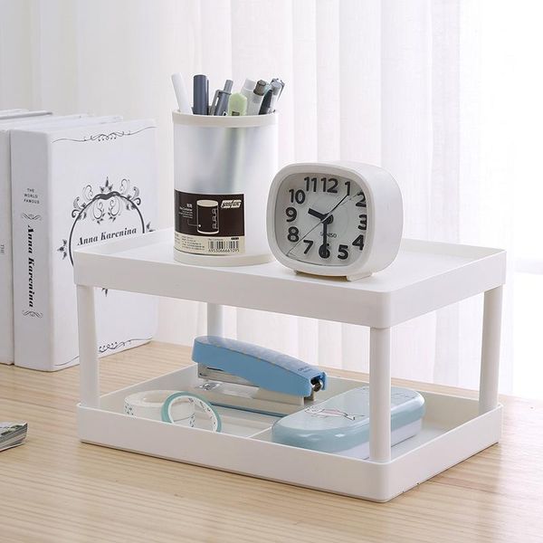 

hooks & rails dresser cosmetics multi-layer storage rack office desk combination finishing organizer