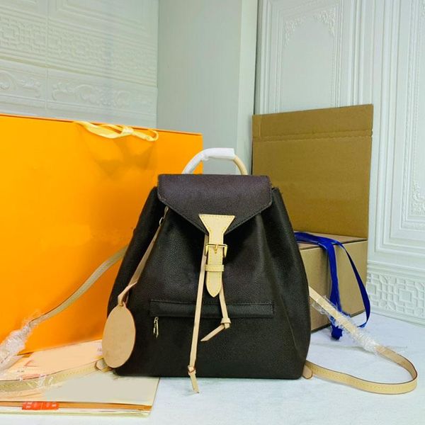 

women backpack classic old flower bag shoulder back bag cross body printing school bag calfskin leaether backpack collocation handle, Black;red