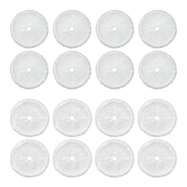 

vacuum cleaners 16pcs cleaner parts cleaning cloth mop pads for bissell 3115 sweeping robot