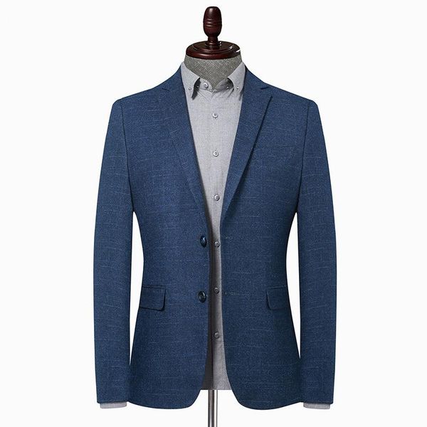 

men's suits & blazers men blazer coats slim fit business turndown collar office suit fashion warm autumn wool coat male, White;black