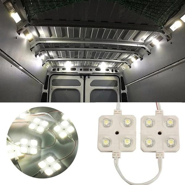 

emergency lights 5pcs car interior led roof light energy-saving low power waterproof white lamp suitable for boat caravan trailer truck hgv