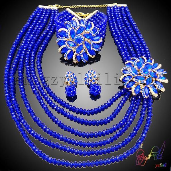 

earrings & necklace yulaili jewelry set sumptuous, Silver