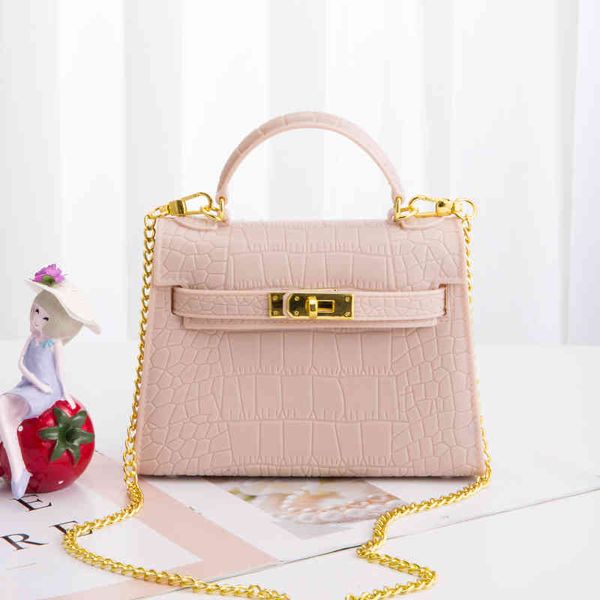 

women's 2020 new fashion alligator second generation mini kelly bag single shoulder diagonal span