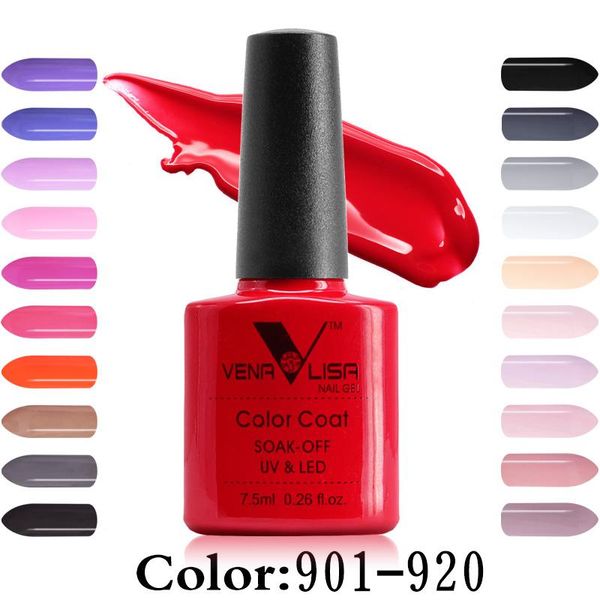 

#61508 nail art 60 colors 7.5ml soak off gel polish led uv, Red;pink