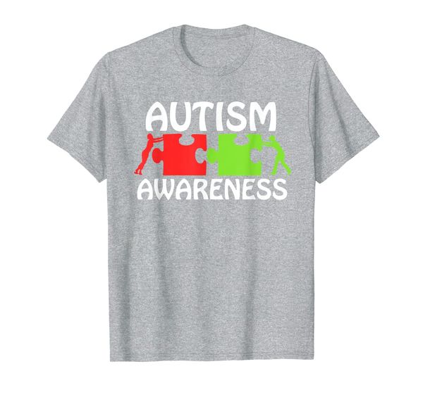 

Autism Awareness Cute Colorful Autistic Puzzle Piece Gift T-Shirt, Mainly pictures