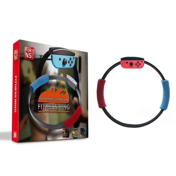 

game controllers & joysticks ring-con for ns fitness ring fit adventure sport set adjustable leg strap band anti-slip grips gift
