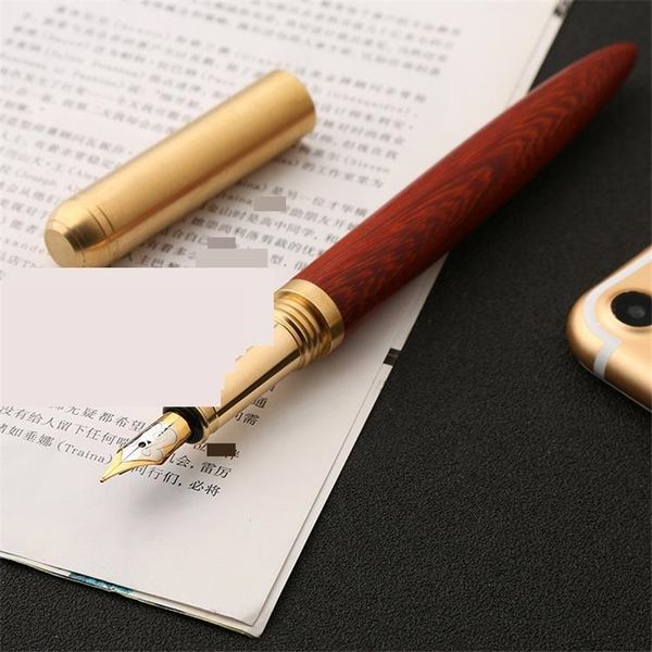 

bss song bizhuang brass sandalwood songbizhuang fountain pens brass sandalwood business business signature en creative ersonalized gift adv