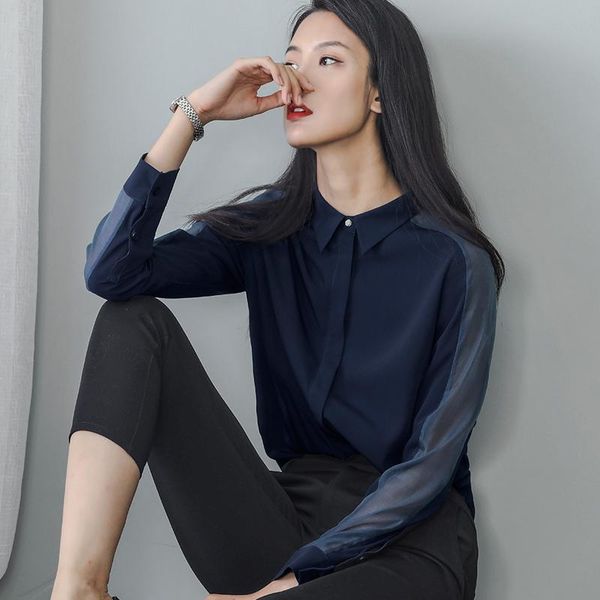 

spring and autumn white shirt women's long sleeve large medium korean loose professional suits & blazers, White;black