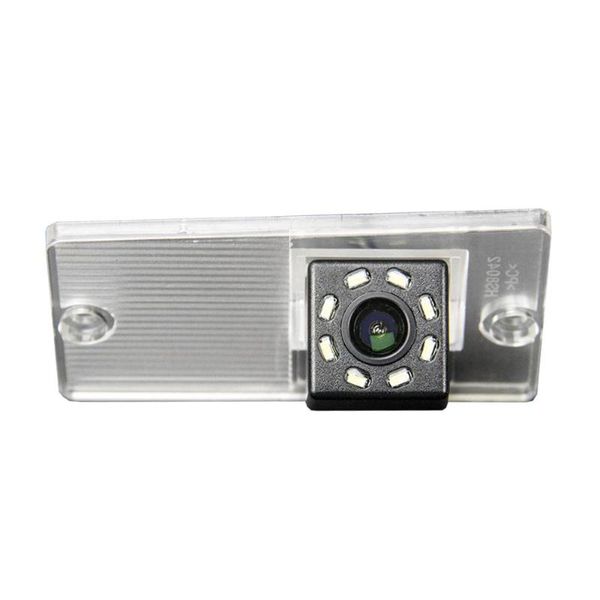 

car rear view cameras& parking sensors super night vision 8 led camera reverse backup ccd for kia cerato 2008 2009