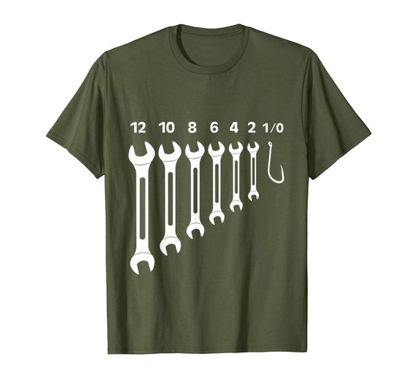 

Mens Size 1/0 Fishing Hooks Set Shirt Mechanic Tool Spanner Men, Mainly pictures