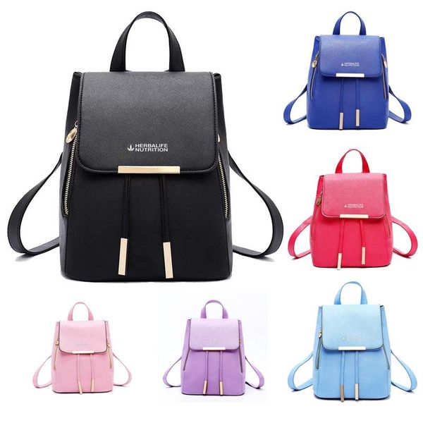 

outdoor bags herbalife fit double pull lock backpack for mountaineering hiking traveling fitness fashion pu