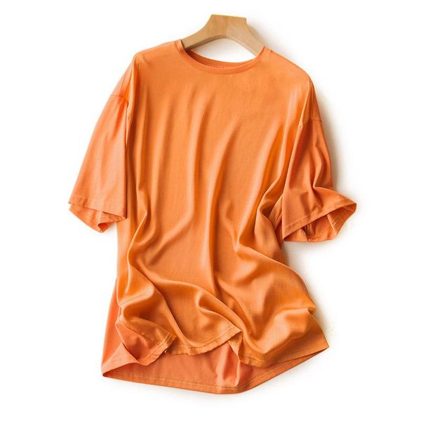 

women's t-shirt summer casual breathable classic short sleeve, White