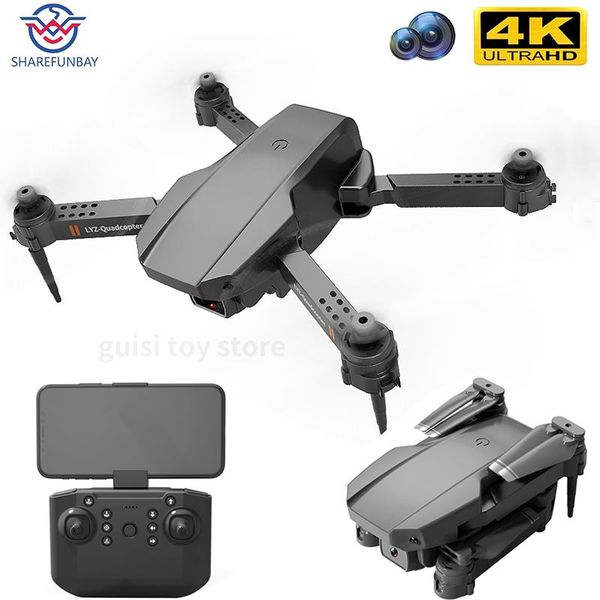 

drones 2021 l703 mini drone with 4k hd dual camera wifi fpv professional foldable quadcopter rc dron for kids toys gifts