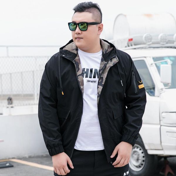 

men's jackets bomber jacket men clothing fashion parka spring autumn mens windbreaker big hooded plus size 9xl man cargo coats hoodies, Black;brown