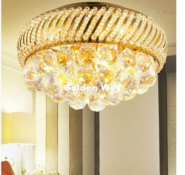 

ceiling lights modern crystal lamp for living room golden d35cm/d45cm/d55cm bedroom d 100%