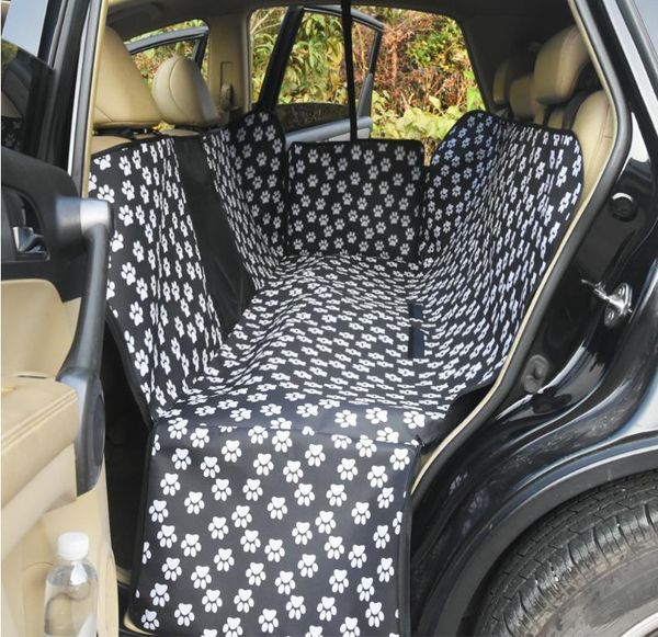 

dog car seat covers pattern oxford fabric waterproof back pet carriers cover