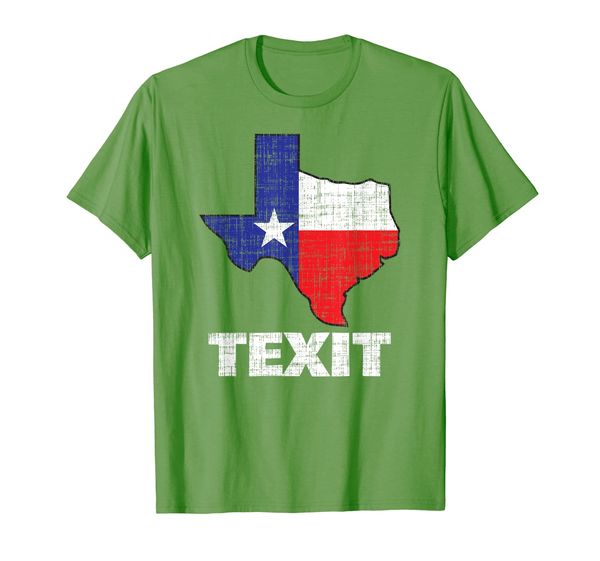

texit texit #texit texas exit secede t-shirt, White;black