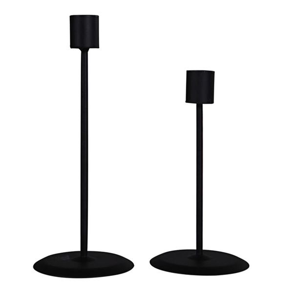 

candle holders 2pcs iron living room taper holder gift table decoration dinning centerpiece el wedding party candlestick tanding