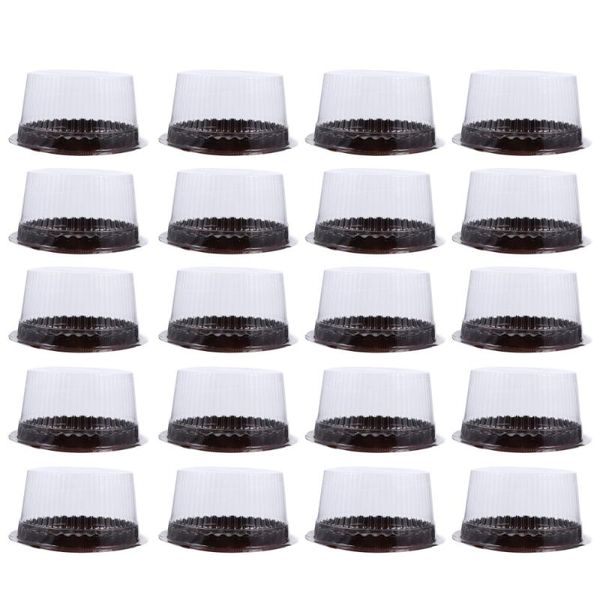 

pcs dome cake container blister box packaging tool holder with lid gift wrap