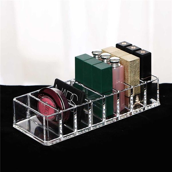 

storage boxes & bins agn transparent clear acrylic makeup organizer box case lipstick cosmetic jewelry brushes holder plastic