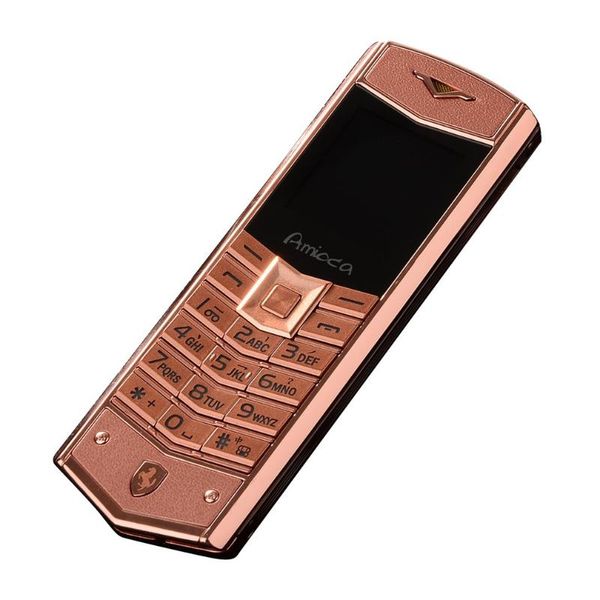 

walkie talkie mobile unicom metal leather personalized phone elderly button type multifunctional