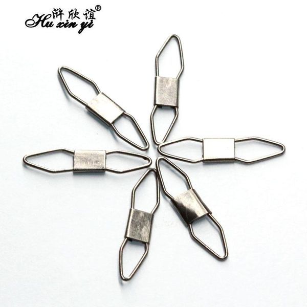 

double diamond safety snap swivel fishing hook line connector accessories hooks