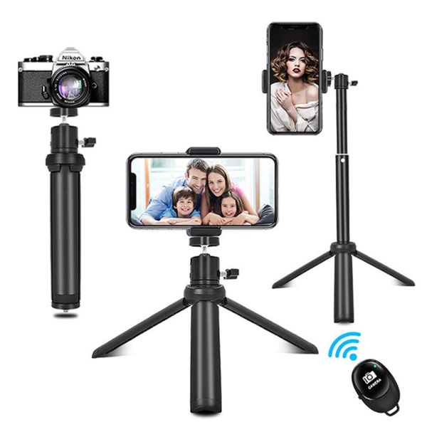 

selfie monopods universal extendable stick foldable mini tripod monopod with bluetooth remote shutter release for smartphones camera gopr