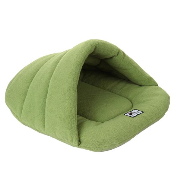 

kennels & pens pet dog cat bed warm kennel nest pad blanket mat snuggly sleep sleeping bag cotton-padded cushion for puppy kitten