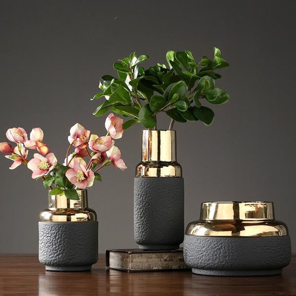 

vases european ceramic flower ornaments home decorations living room vase
