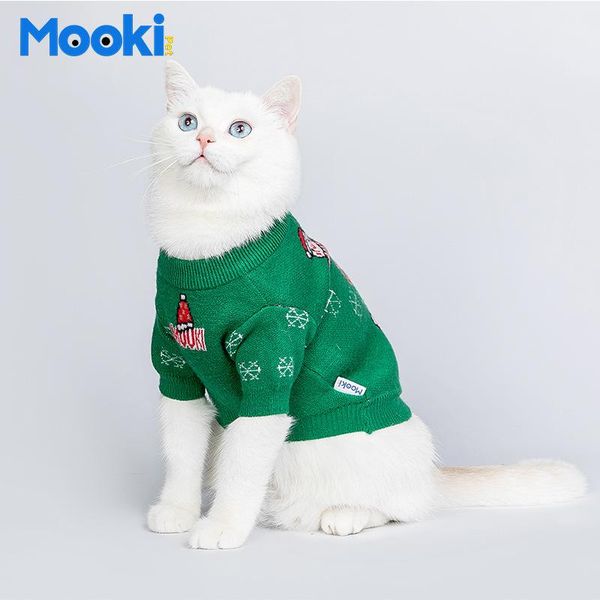

cat costumes clothes pet sweater puppy dog christmas winter