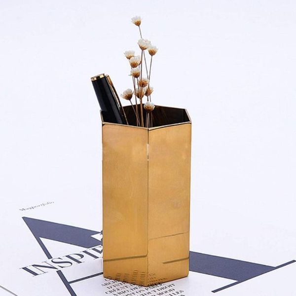 

storage baskets 1pc desk pen holder stand pencil cup pot organizer makeup brush office home deskornaments