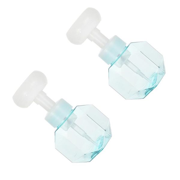 

party favor 2pcs transparent foaming cup facial cleanser bubbler cleaning bottle beauty tool
