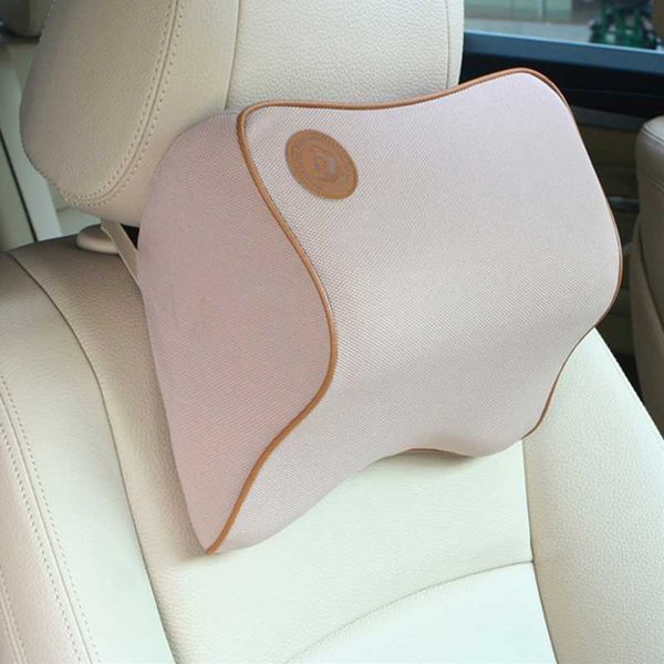 

seat cushions car accessories auto headrest neck pillows cover head waist rest massage pillow soft memory interior cushion