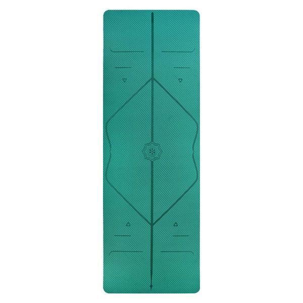 

yoga mat with position line anti-slip gym gymnastics for dancing workout beginers sports 183cm*61cm*6mm mats