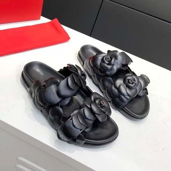 

classics sandals slippers slides floral brocade gear bottoms flip flops women striped beach causal slipper home011 008, Black