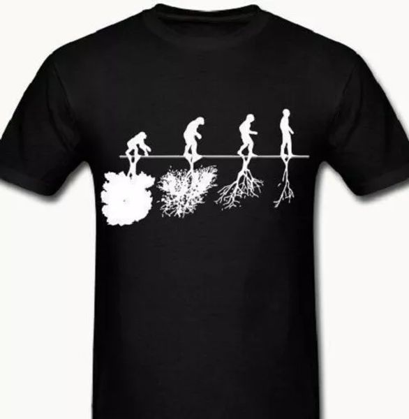 

evolution of tree t shirt earth mother nature environment eco global, White;black