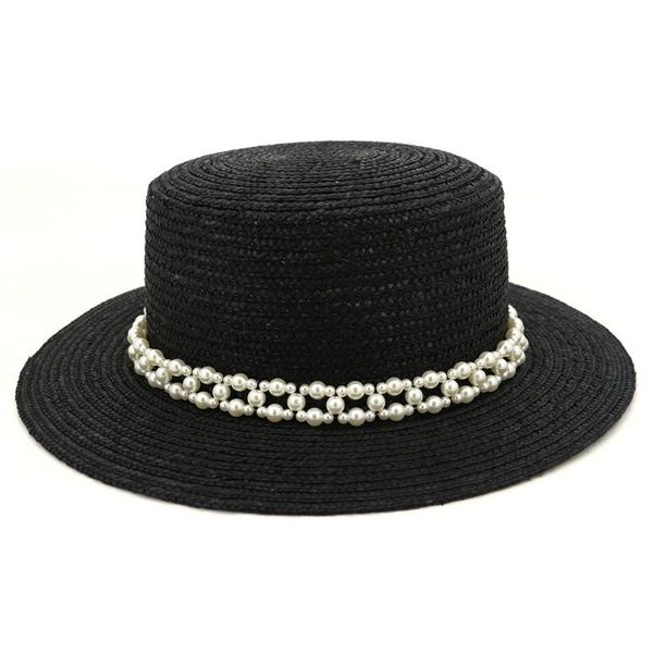 

stingy brim hats summer outdoor flat wide hat natural very fine straw braided beach sunshade strawhat fashion elegant panama cap, Blue;gray