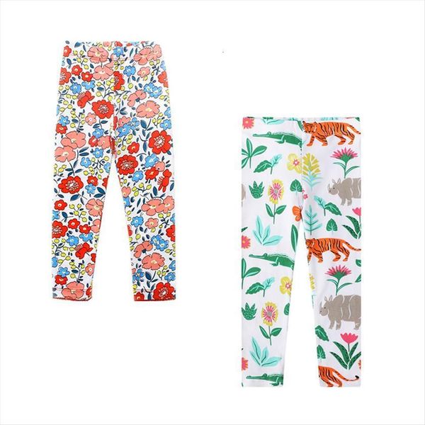 

saileroad 2pcs leggings animal applique baby girls for kids clothes cotton children pencil trousers wholesale, Blue