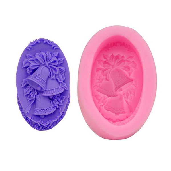 

craft tools christmas bell art silicone soap mold molds diy handmade gift