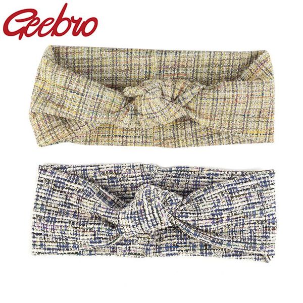 

geebro women fashion boutique headband vintage elegant knot headwear lady girls hair head hoop band accessories headdress