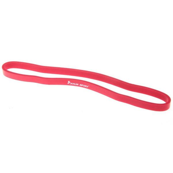 

red elastic band resistance muscle building fitness yoga exercise gym bands