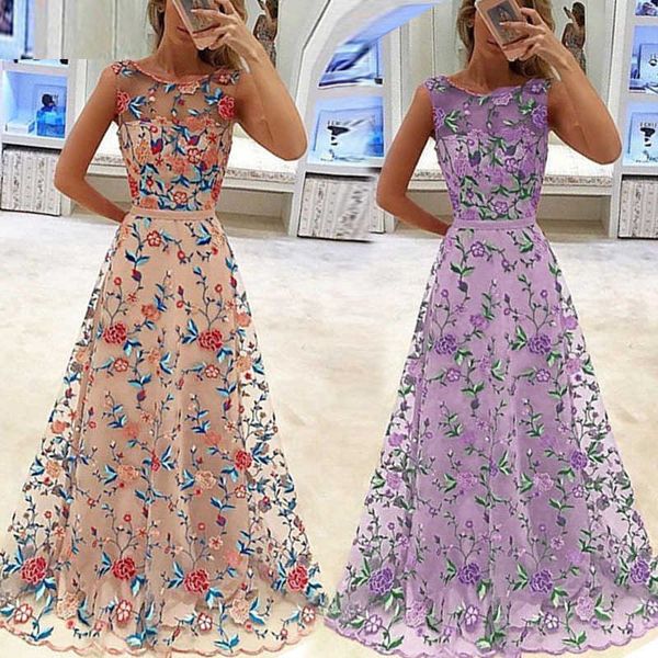 

2021 sweet embroidered mh evening sleevels lace drs, Black;gray