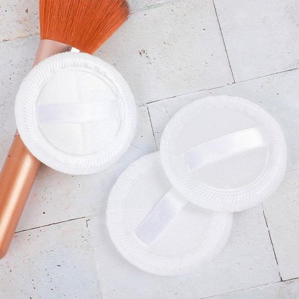 

sponges, applicators & cotton 10pcs/set round shape face body powder foundation puff portable soft cosmetic makeup sponge set for o2w2