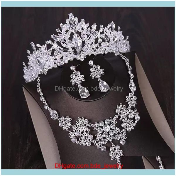 

hair jewelryhair clips & barrettes bridal headwear wedding crown aessories bride jewelry sets diadema couronne mariage crowns for women flow, Golden;silver