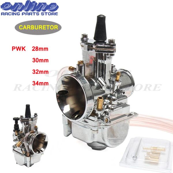 

30 32 34 carburetor silver 28mm 30mm 32mm 34mm with power jet atv quad scooter motorcycle accessories fuel system